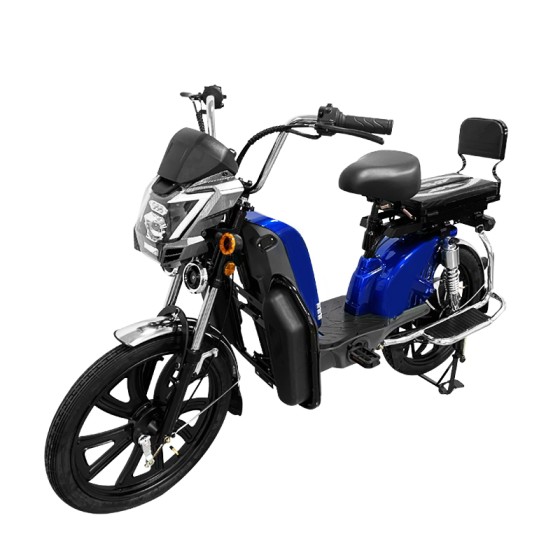 Manufacturers direct sales of cargo electric bicycle Bailing king with front pocket split folding rack electric vehicles